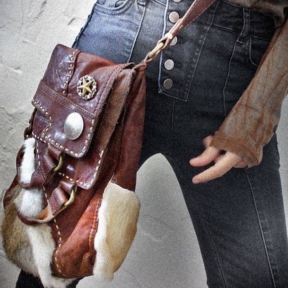 asymmetrical black button fly cropped lace up jeans - Picture 9 of 16